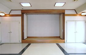 正覚寺 実相会館 式場の祭壇設置スペース