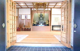 徳持寺 式場(本堂) 入口