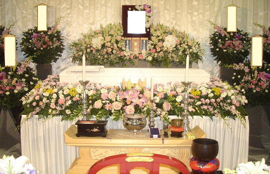 花祭壇の１日葬まごころＡ