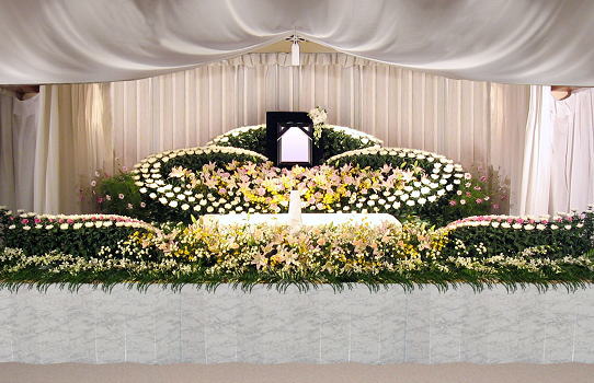 花祭壇の一般葬みやびＡ