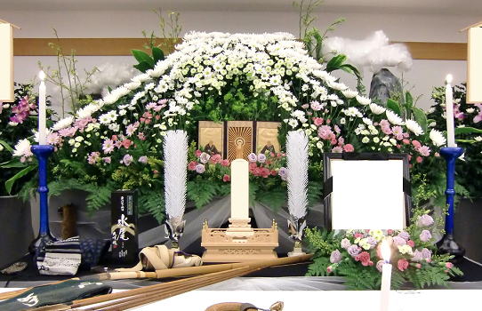 花祭壇の家族葬ともしびＦ