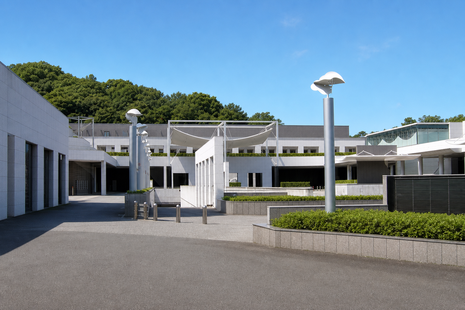 横浜市北部斎場 火葬施設の施設外観イメージ